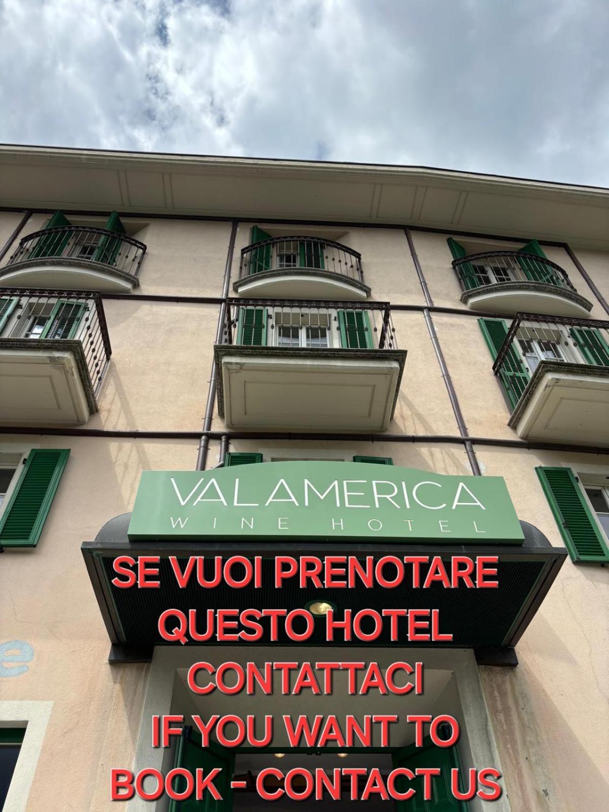 Hotel Ristorante Val America Sernio Exteriér fotografie